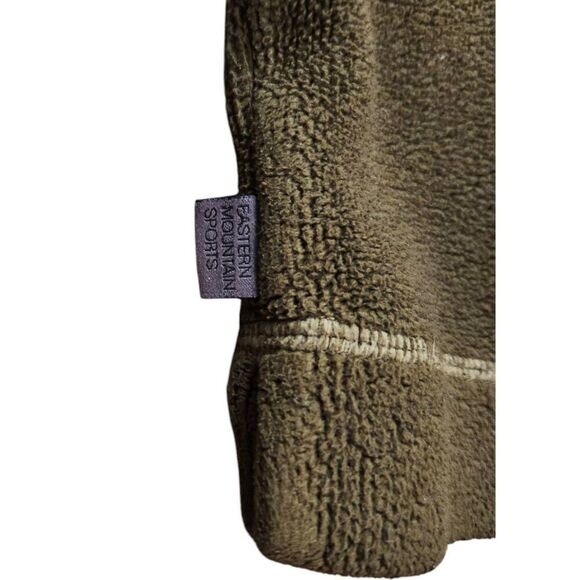 VTG Eastern Mountain Sports EMS Polyester sweater green stretch mens Medium - Picture 5 of 8